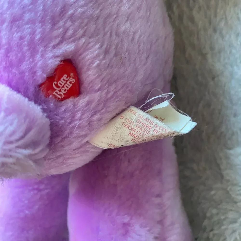 Vintage Care Bear 1991 Environmental Share Bear Plush